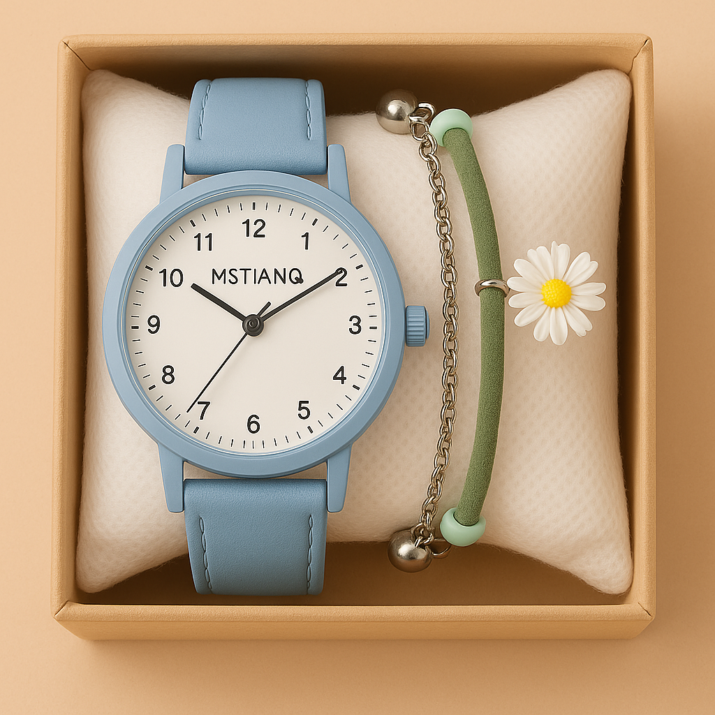 Reloj para Mujer con Manilla | Elegante + Caja de Lujo