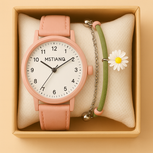 Reloj para Mujer con Manilla | Elegante + Caja de Lujo